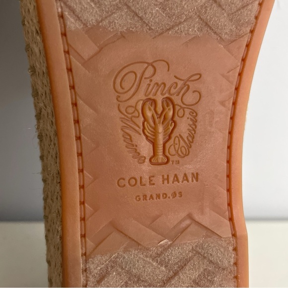 Cole Haan Women’s Cloudfeel Espadrille Shoes Loafers Size 8.5 Knit Suede Comfort - Picture 13 of 14